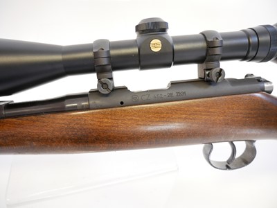 Lot 125 - CZ 452-2E ZKM .22lr bolt action rifle with moderator LICENCE REQUIRED
