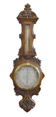 Lot 203 - Aneroid Barometer presented to William Watkin Wynne