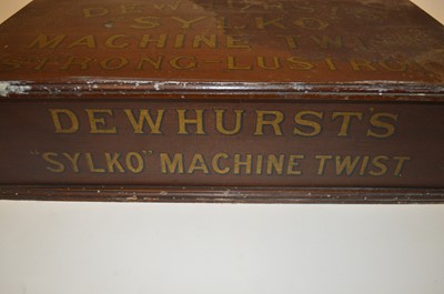 Lot Dewhurst's Sylko retail cabinet