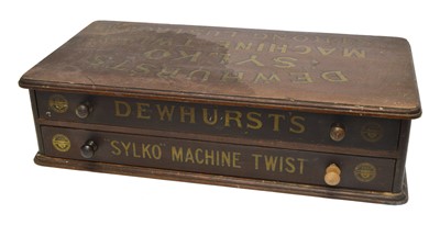 Lot Dewhurst's Sylko retail cabinet