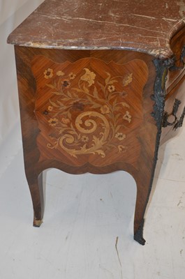 Lot 242 - Kingwood commode chest