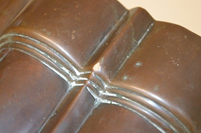 Lot Two copper jelly moulds