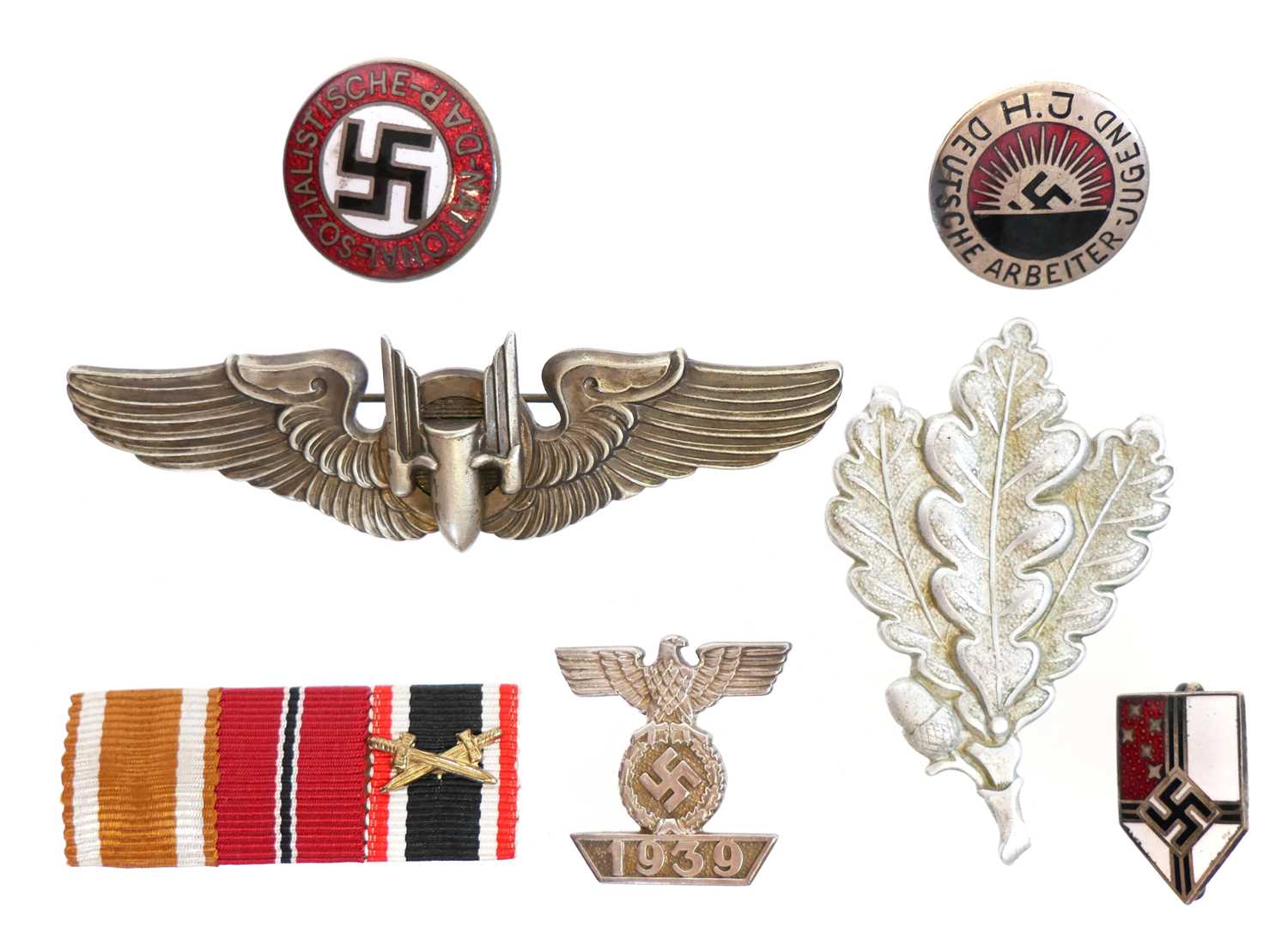 Lot 384 - Collection of Third Reich badges