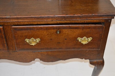 Lot 240 - 18th-century oak dresser