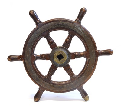 Lot 161 - Ships wheel