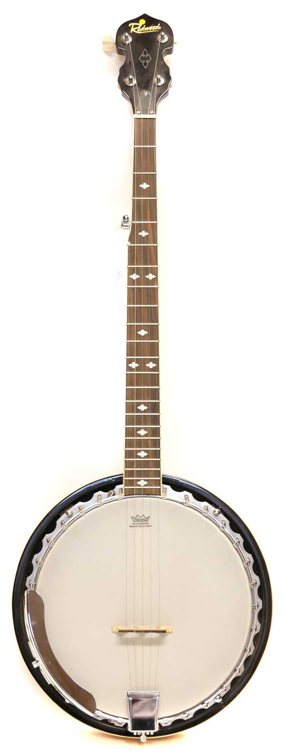 Lot 66 - Redwood five-string Banjo