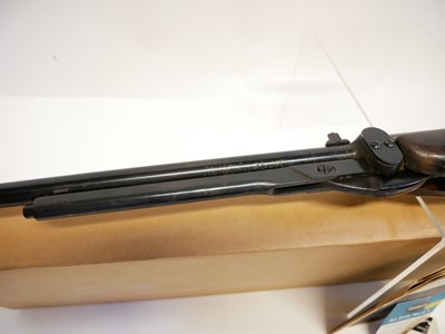 Lot 128 - Boxed Webley Mk III .22 air rifle