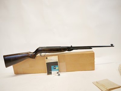 Lot 128 - Boxed Webley Mk III .22 air rifle