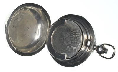 Lot 80 - A late Victorian silver sovereign case.