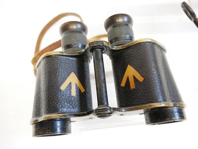 Lot 396 - Four truncheons, and hand cuffs