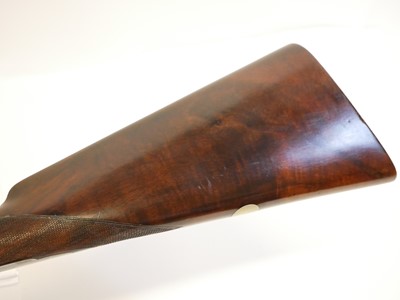 Lot 268 - Charles Lancaster 12 bore side by side shotgun LICENCE REQUIRED