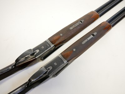 Lot 204 - Pair of William Evans 12 bore side by side shotguns LICENCE REQUIRED