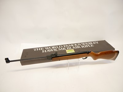 Lot 126 - Boxed Webley Hawk MkIII .177 air rifle