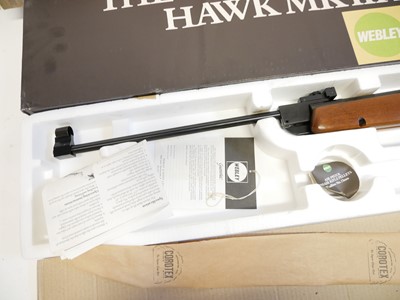 Lot 126 - Boxed Webley Hawk MkIII .177 air rifle
