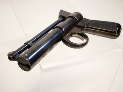 Lot 76 - Boxed Webley Junior .177 air pistol