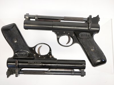 Lot 74 - Two Webley Premier air pistols