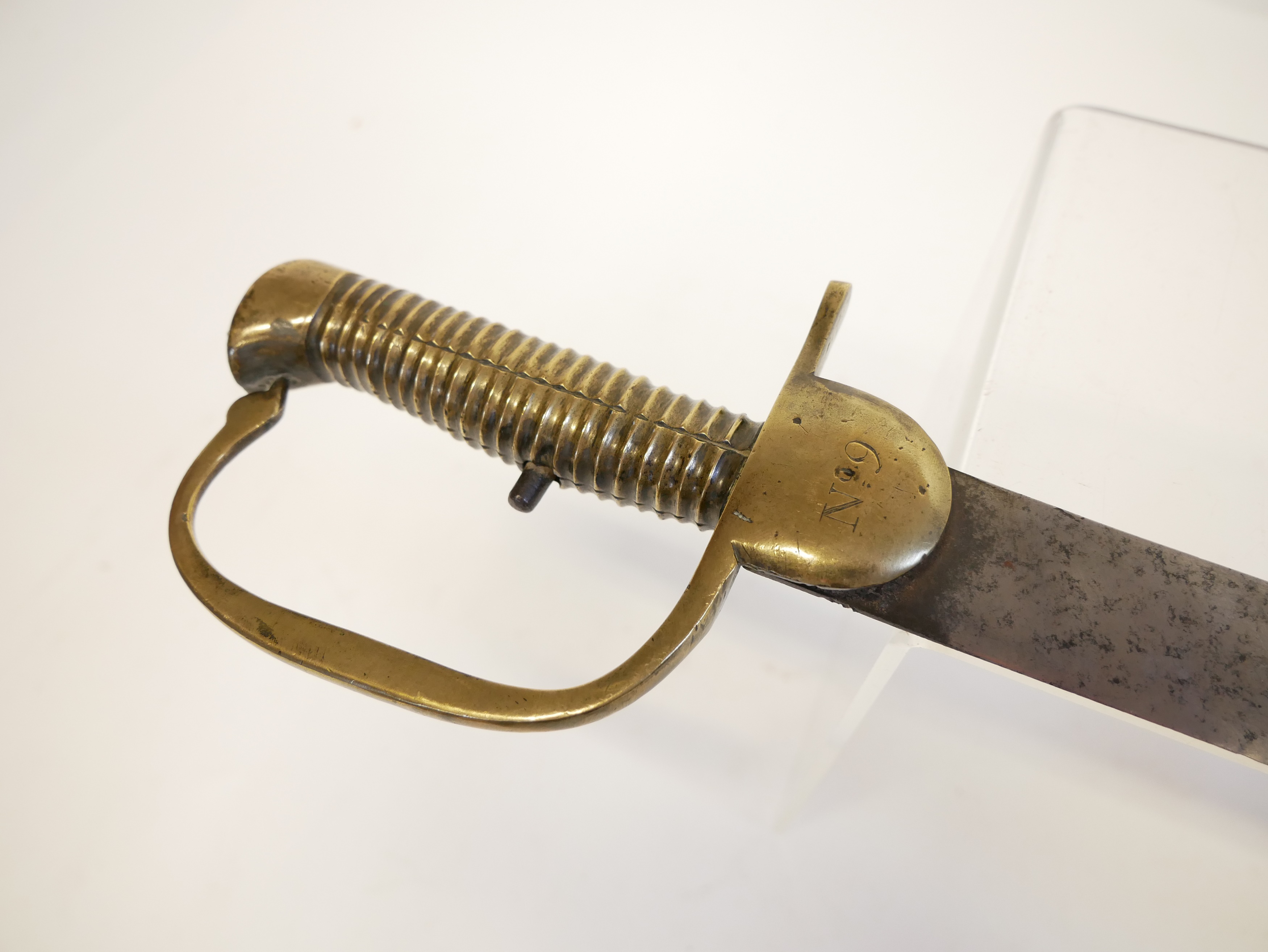 Lot 272 - Baker rifle sword bayonet