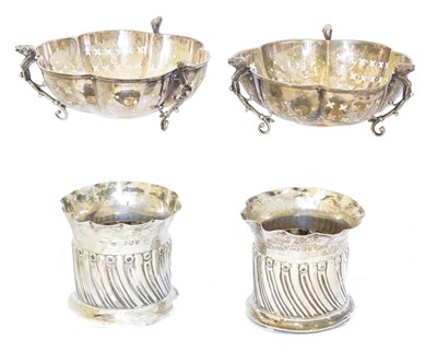 Lot 117 - A selection of Victorian silver