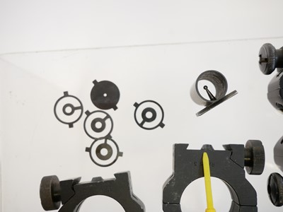 Lot 251 - Sights and scope rings