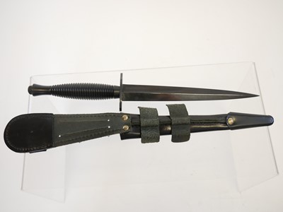Lot 343 - Fairbairn Sykes dagger and scabbard