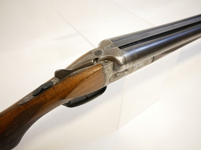 Lot 180 - Walther 12 bore side by side shotgun LICENCE REQUIRED
