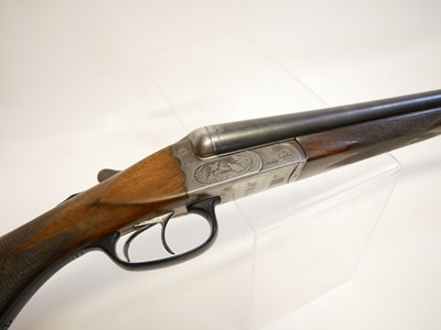 Lot 180 - Walther 12 bore side by side shotgun LICENCE REQUIRED