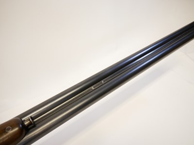 Lot 180 - Walther 12 bore side by side shotgun LICENCE REQUIRED