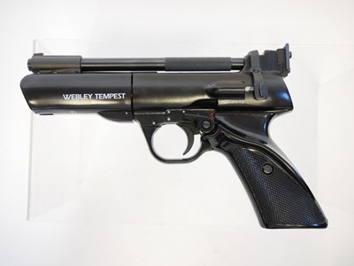 Lot 86 - Webley Tempest .22 air pistol