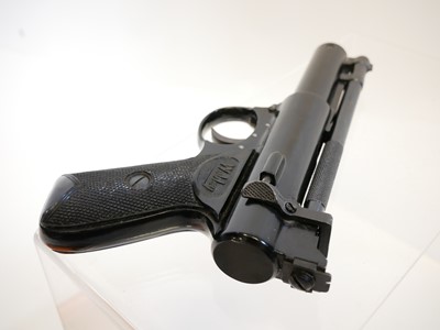 Lot 71 - Boxed Webley Premier .22 air pistol