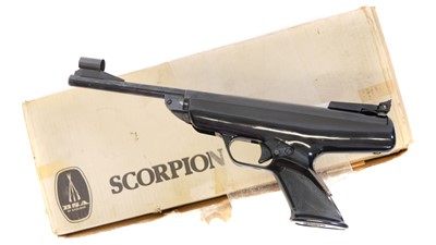 Lot 56 - Boxed BSA Scorpion .22 air pistol