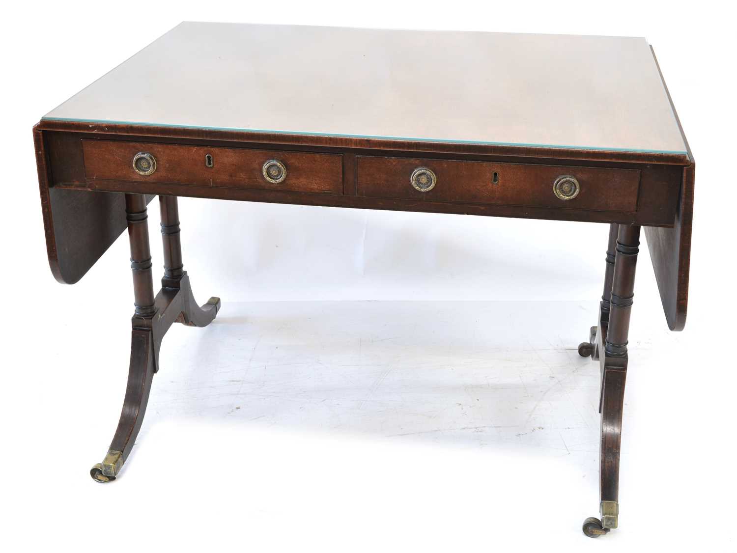 Lot 255 - George III sofa table