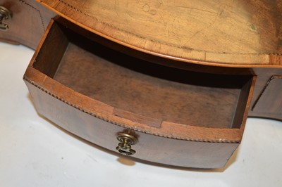Lot 218 - George III mahogany dressing table mirror
