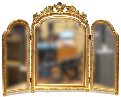 Lot 219 - Dressing table mirror