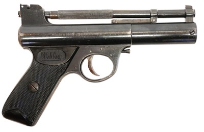 Lot 64 - Webley MkI .22 air pistol