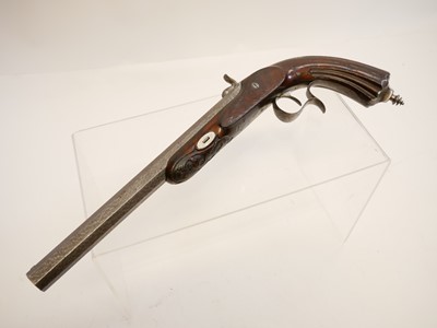 Lot 6 - French percussion target pistol