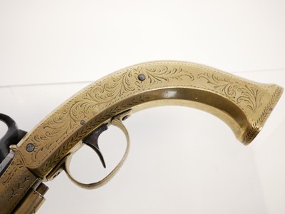 Lot 5 - London made percussion pistol for the Scottish market