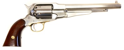 Lot 141 - Uberti Stainless  .44 percussion revolver LICENCE REQUIRED