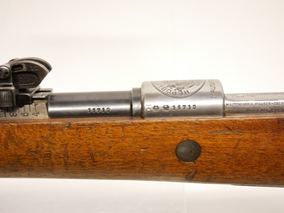 Lot 131 - Peruvian Mauser 7.65  rifle MORE IMAGES ADDED LICENCE REQUIRED