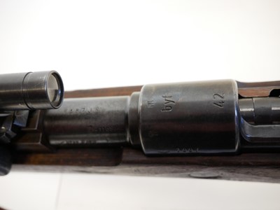 Lot 126 - German WWII Mauser K98 7.92 bolt action rifle LICENCE REQUIRED