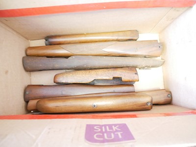 Lot 250 - Collection of mixed rifle forends