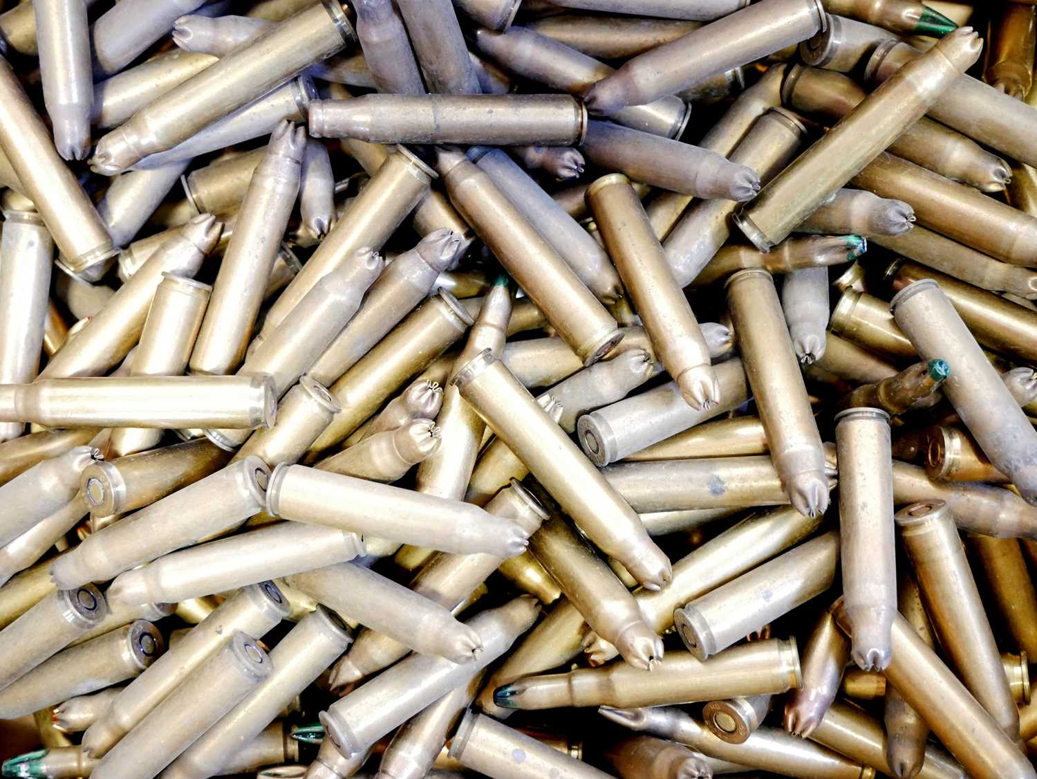 Lot 271 - Three hundred and thirty seven 7.62 blank rounds