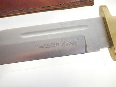 Lot 334 - J. Nowill and Sons Sheffield Bowie knife