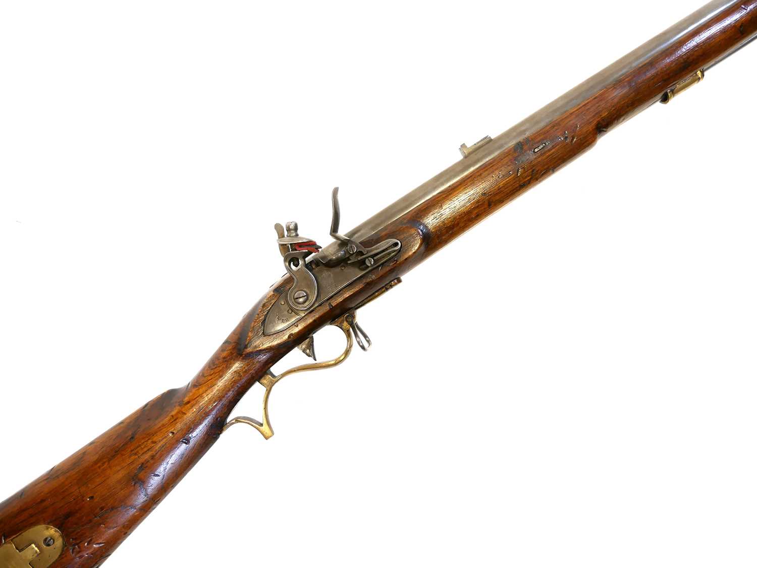 Lot 138 - Flintlock Indian 20th century 'Baker Rifle'