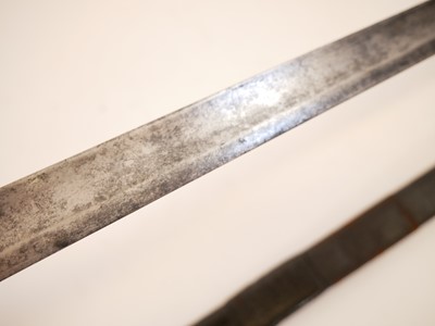 Lot 315 - 1796 pattern Officers' sword and other swords and knives.