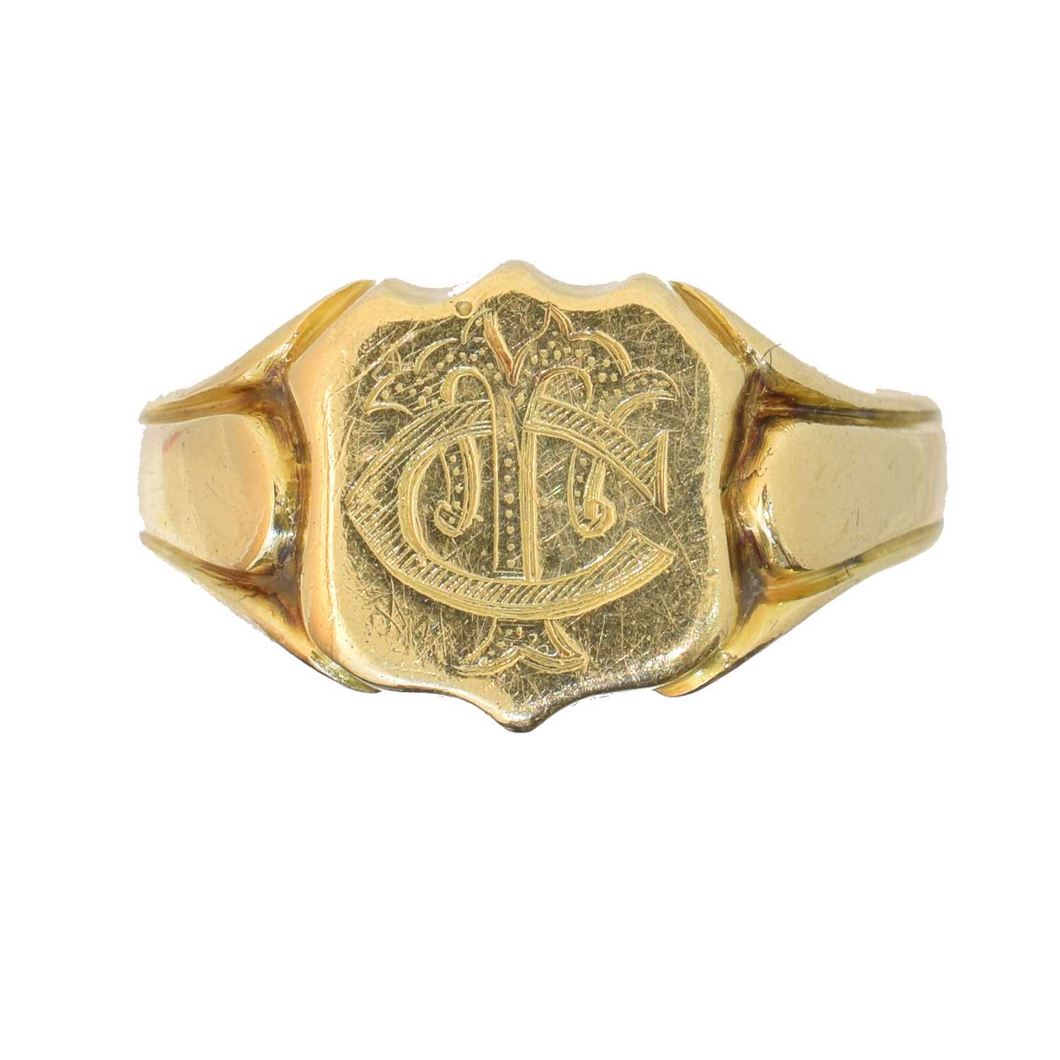 Lot 11 - A signet ring