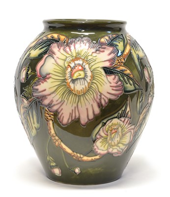 Lot 49 - Moorcroft Gustavia pattern vase