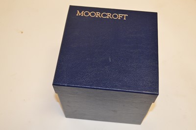Lot 118 - Moorcroft Poppy pattern squat vase