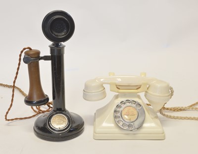 Lot 164 - Two early 20th Century telephones