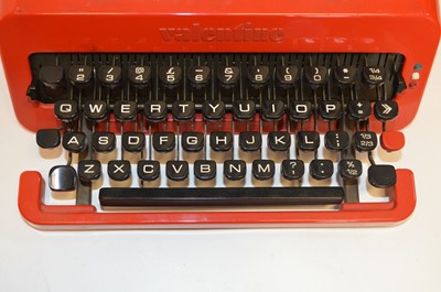 Lot 159 - Olivetti Valentine typewriter