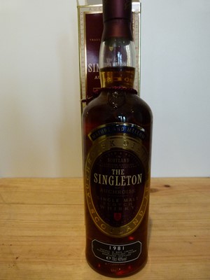 Lot 51 - 1 Bottle ‘The Singleton of Auchroisk’ 1981